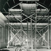 Letohrádek královny Anny v Královské zahradě (tzv. Belvedér) byl výrazně zrekonstruován v letech 1951-1954 ve spolupráci s prof. Bedřichem Hacarem, ředitelem Výzkumného a zkušebního ústavu hmot a konstrukcí stavebních při ČVÚT (dnes Kloknerův ústav)