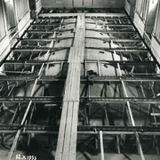 Letohrádek královny Anny v Královské zahradě (tzv. Belvedér) byl výrazně zrekonstruován v letech 1951-1954 ve spolupráci s prof. Bedřichem Hacarem, ředitelem Výzkumného a zkušebního ústavu hmot a konstrukcí stavebních při ČVÚT (dnes Kloknerův ústav)