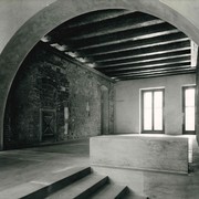 Adaptace reprezentačních prostor v 1. p. na spoji jižního a středního křídla Nového paláce v letech 1937-1938
