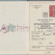 Cestovní pas šéfkuchaře prezidenta Masaryka