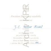 Zahraniční cesty prezidenta Havla v roce 1994