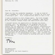 Bill Clinton, prezident Spojených států; setkání hlav států a vlád Spojených států, Maďarska, Polska, Slovenska a České republiky (11.–12. ledna 1994)